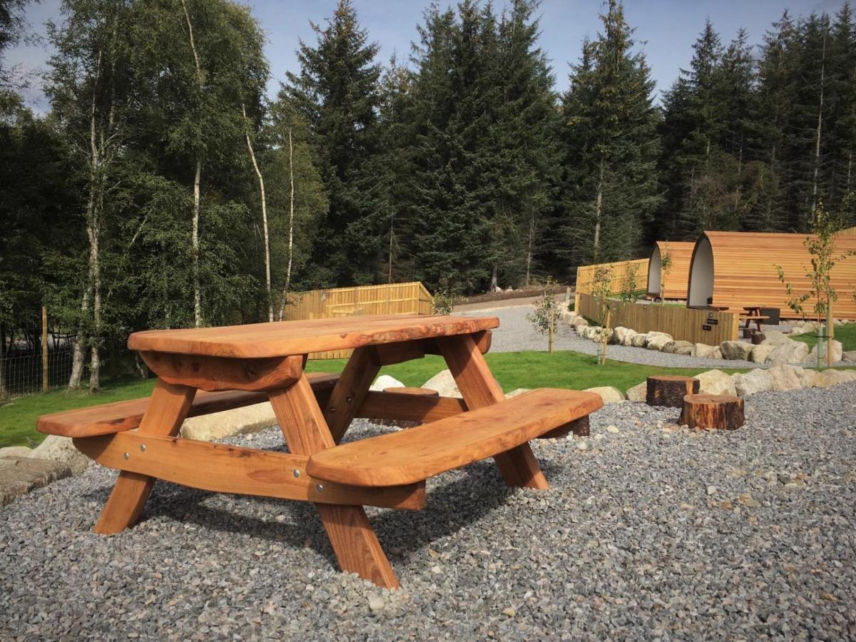 Hotel Tomatin Glamping Pods Inverness Exterior foto